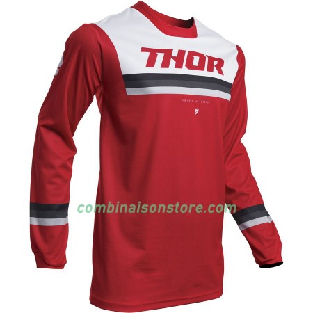 Maillot VTT/Motocross Thor Pulse Pinner Manches Longues N002 2020